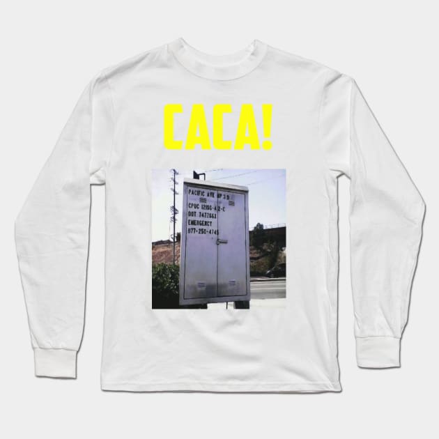 CACA! Utility Box Long Sleeve T-Shirt by miz44